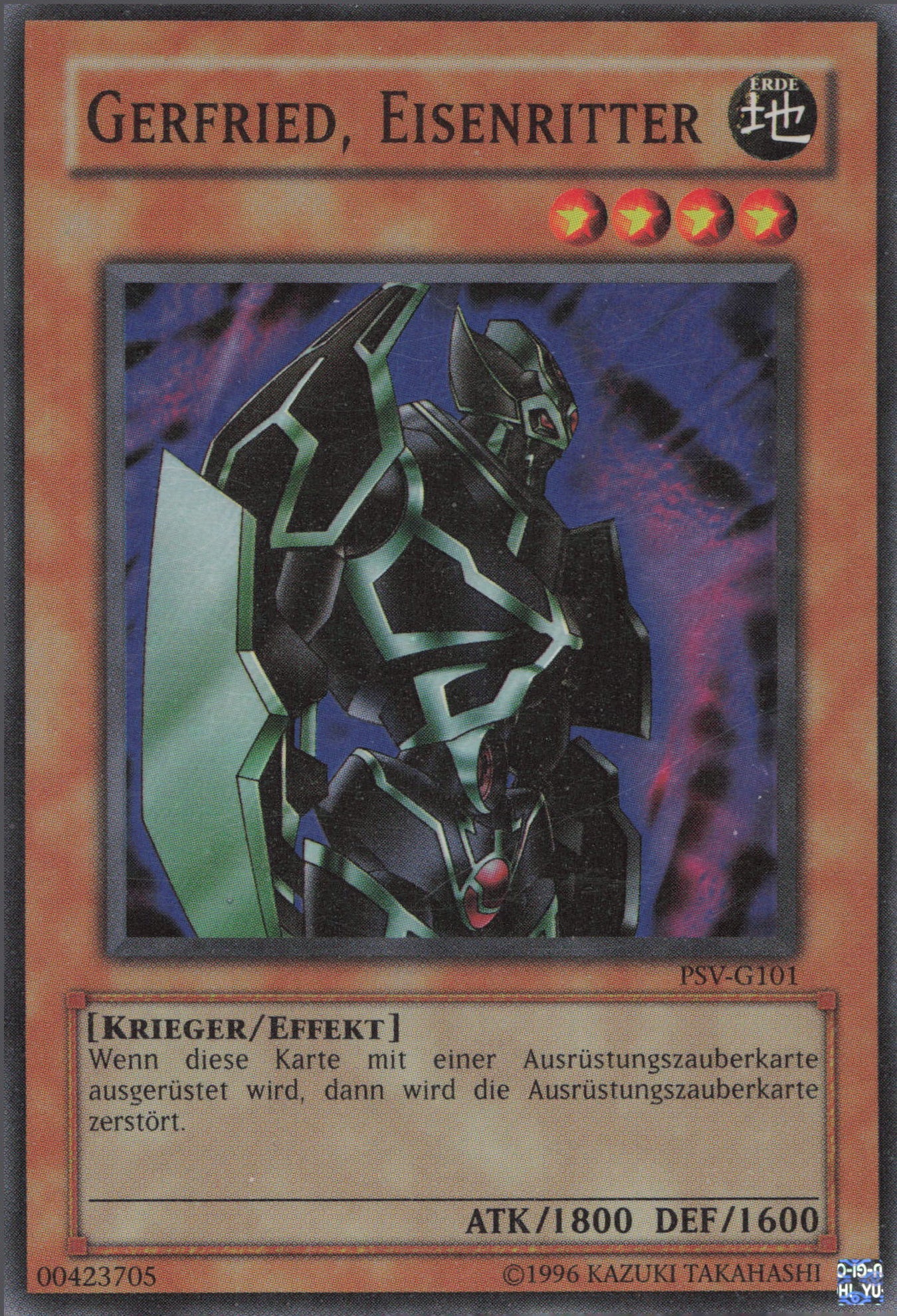 Yu-Gi-Oh! Gerfried, Eisenritter (V.1)