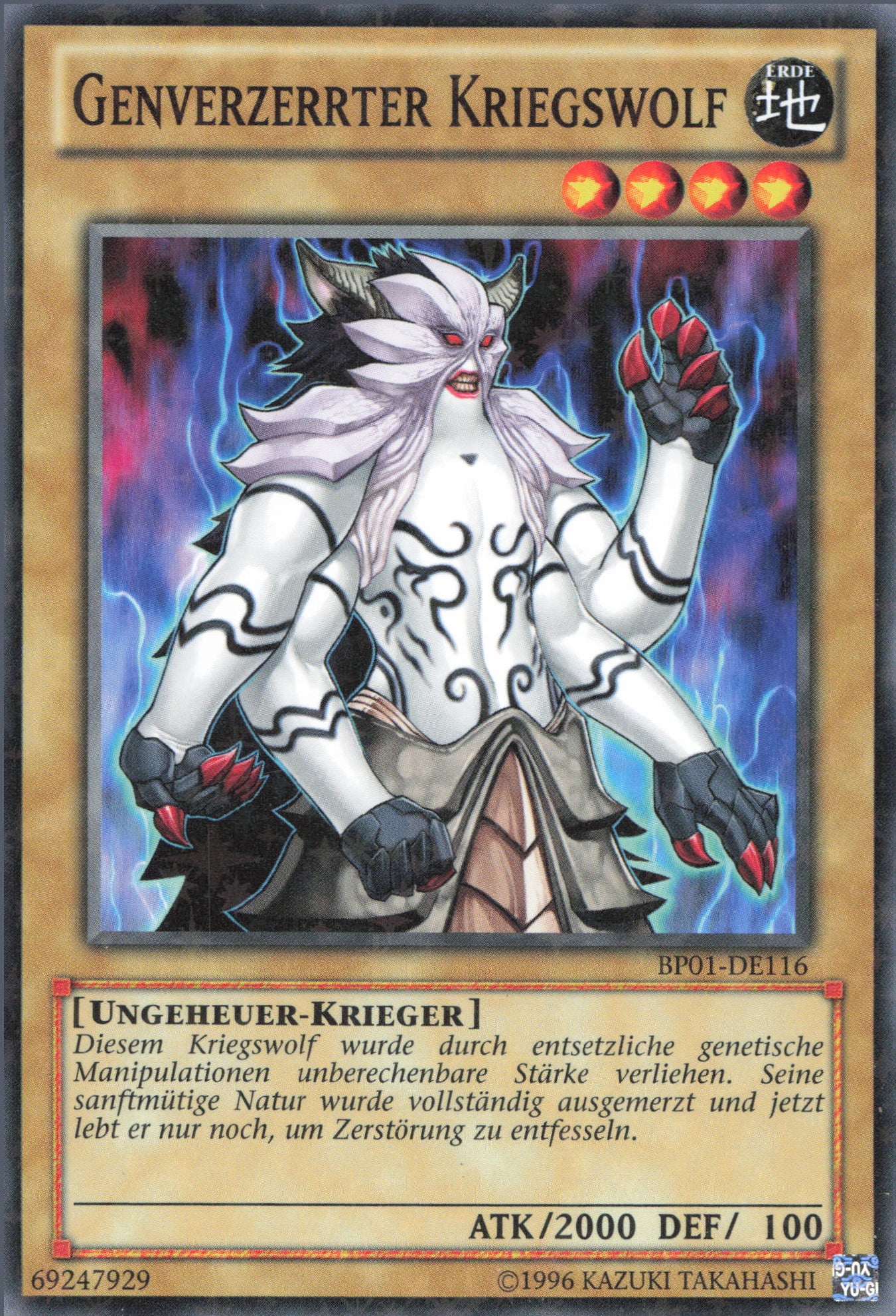 Yu-Gi-Oh! Genverzerrter Kriegswolf (V.2)