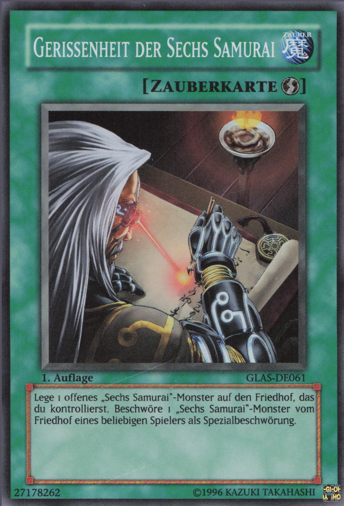 Yu-Gi-Oh! Gerissenheit der Sechs Samurai (V.1)