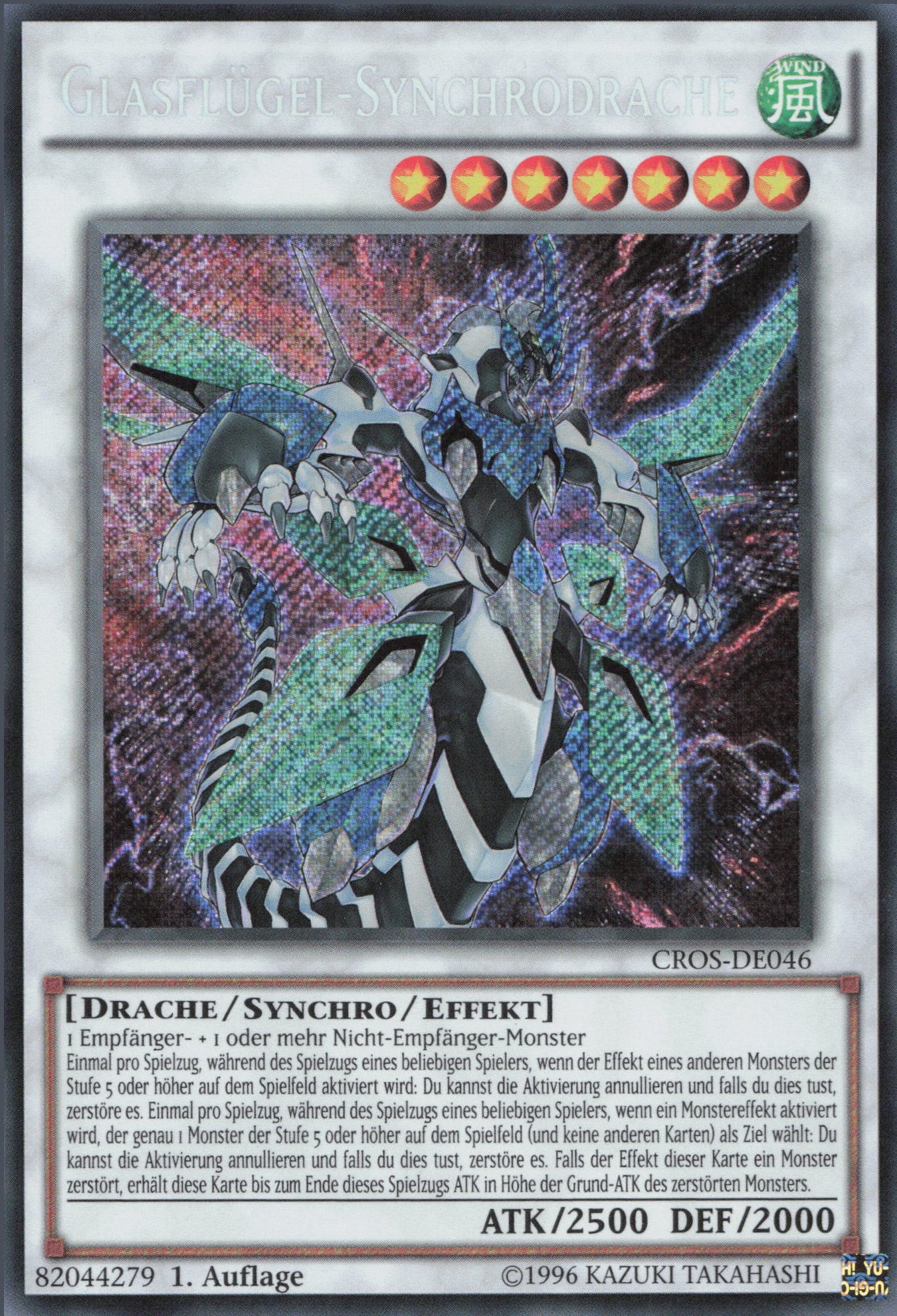 Yu-Gi-Oh! Glasflügel-Synchrodrache (V.1)