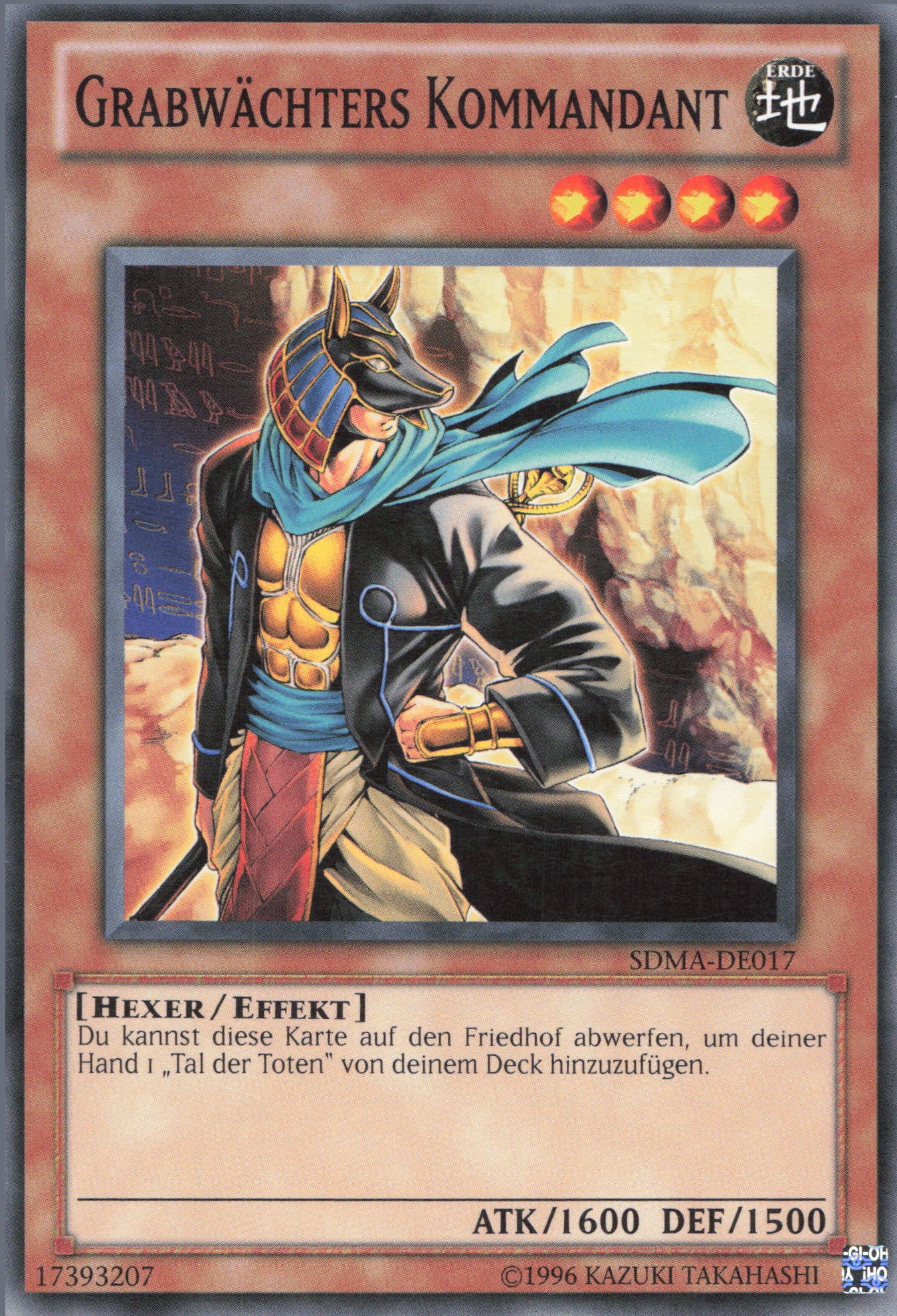 Yu-Gi-Oh! Grabwächters Kommandant