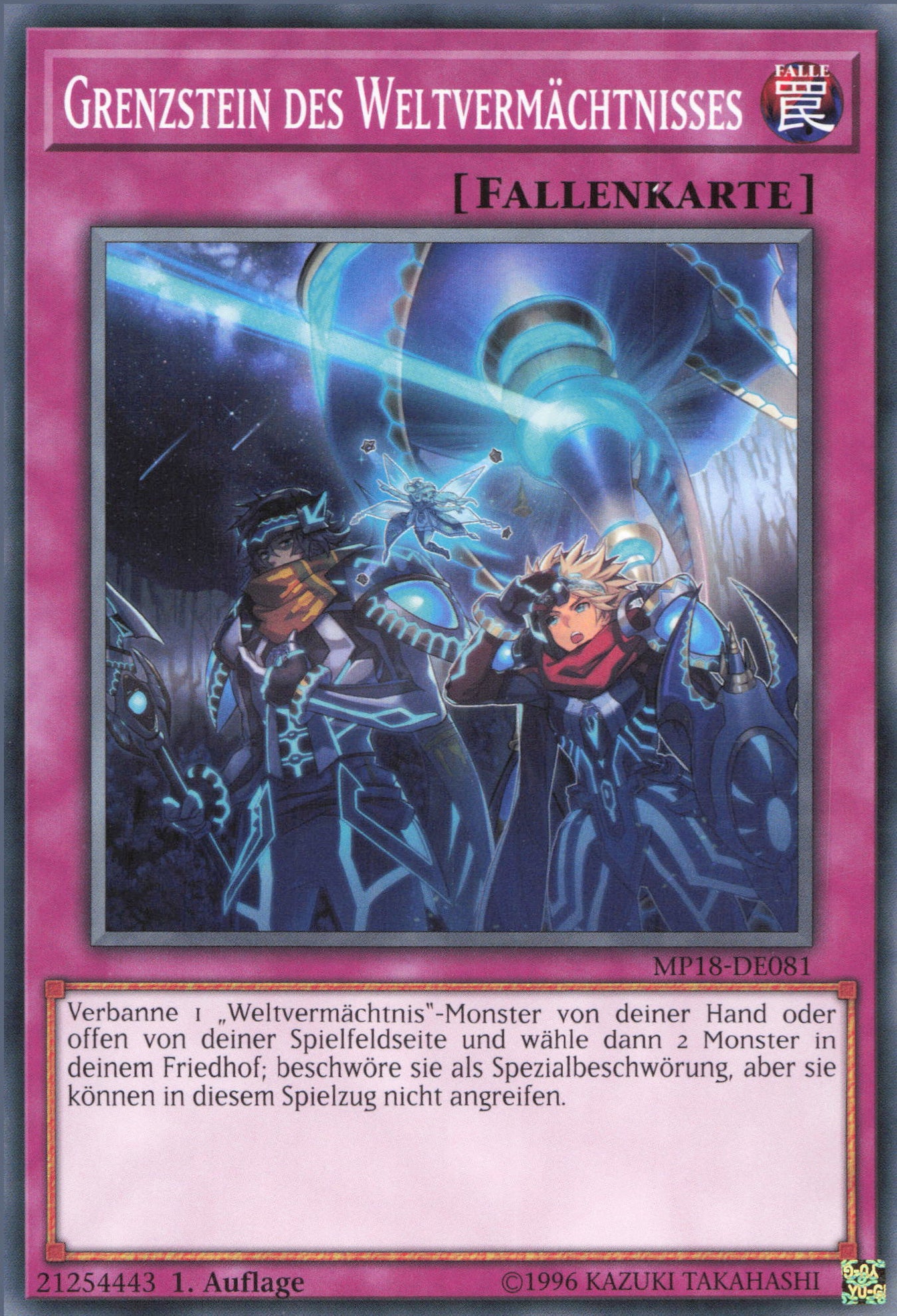Yu-Gi-Oh! Grenzstein des Weltvermächtnisses