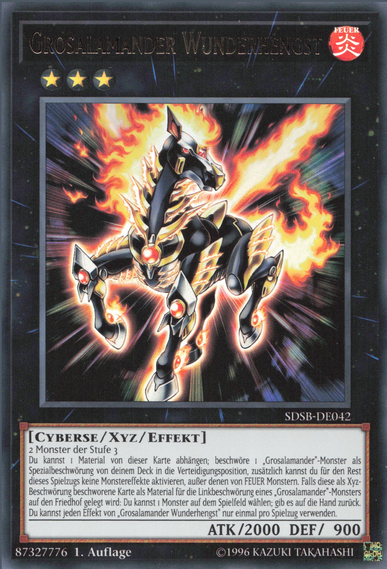 Yu-Gi-Oh! Grosalamander Wunderhengst