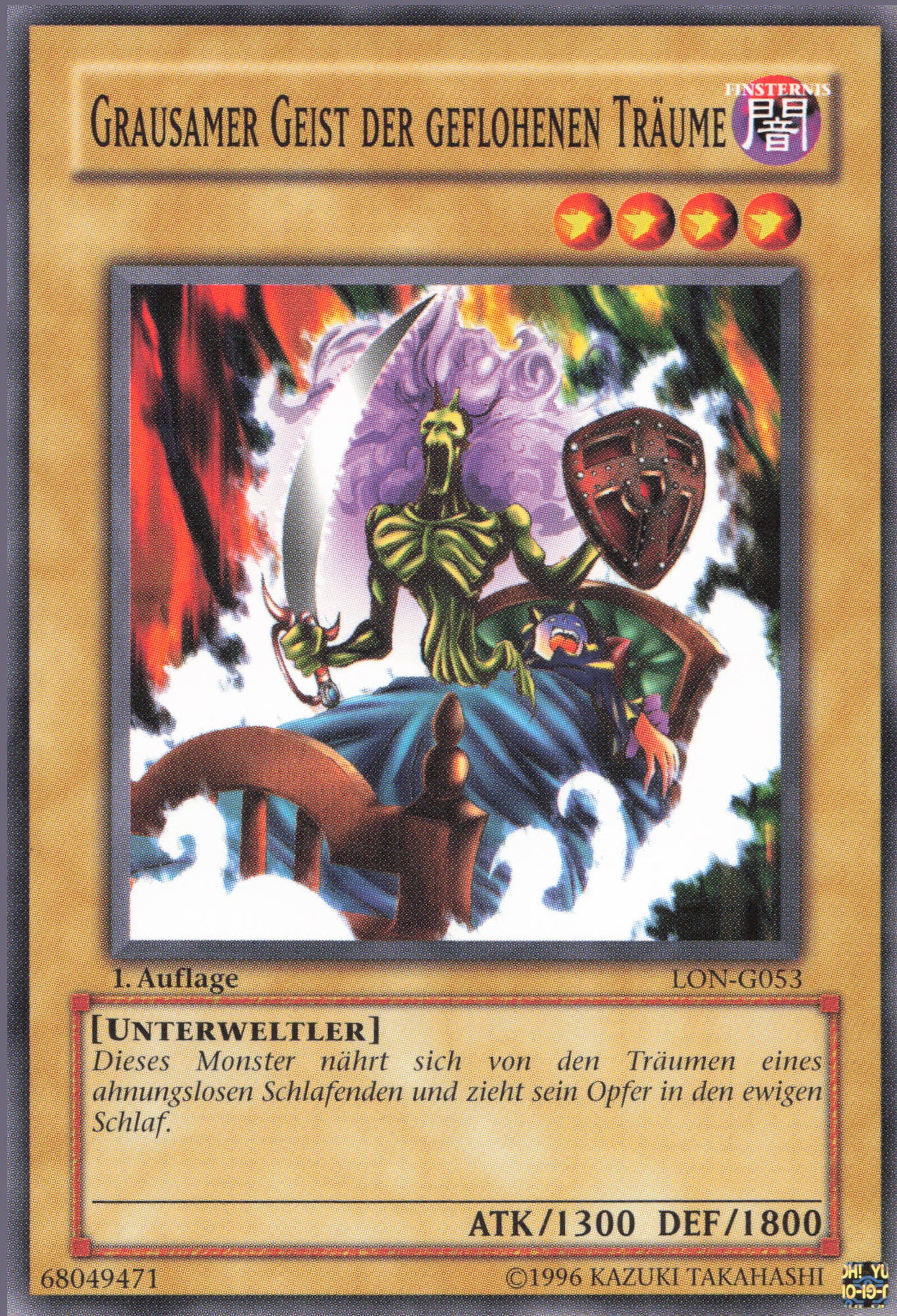 Yu-Gi-Oh! Grausamer Geist der geflohenen Träume