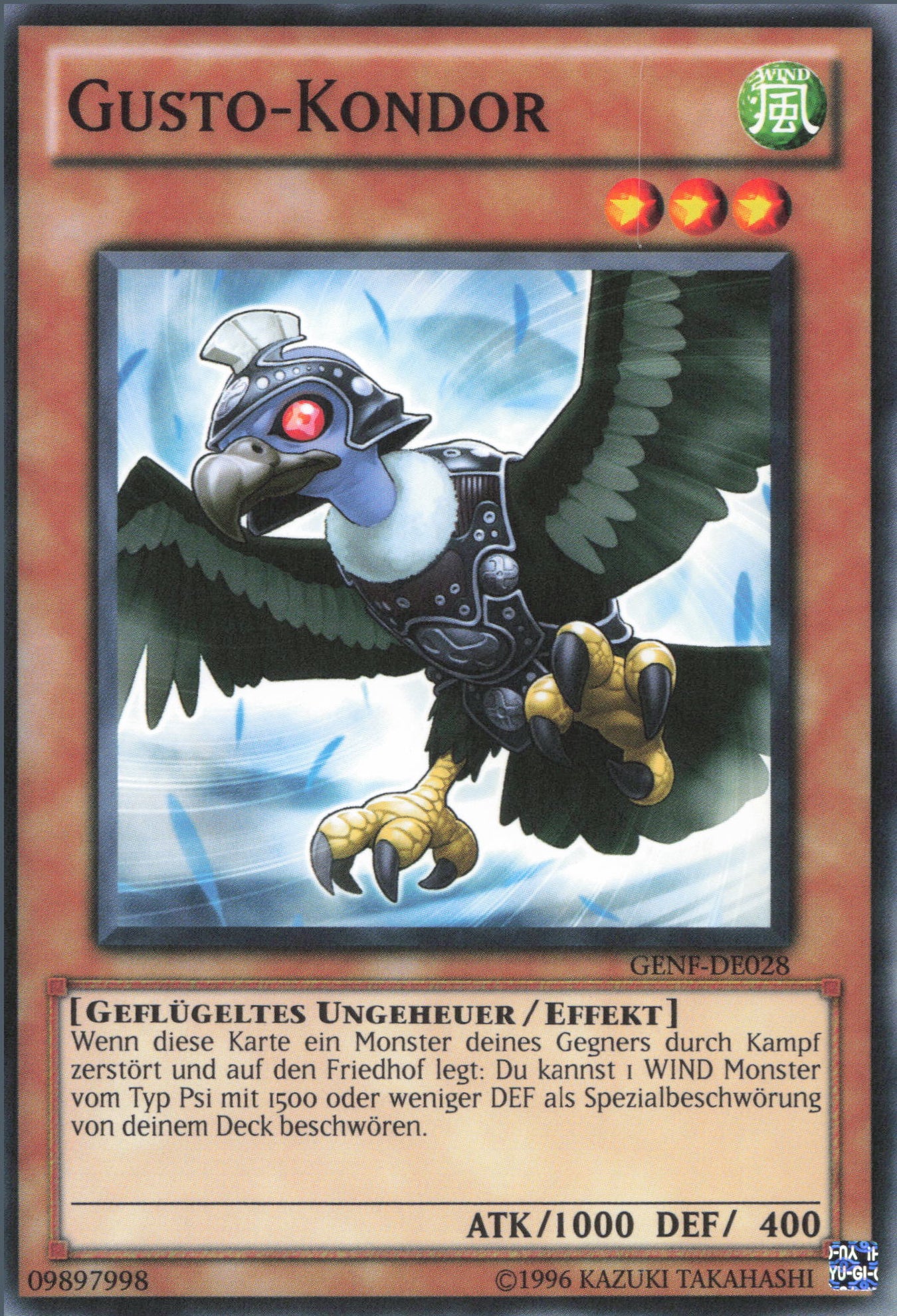 Yu-Gi-Oh! Gusto-Kondor