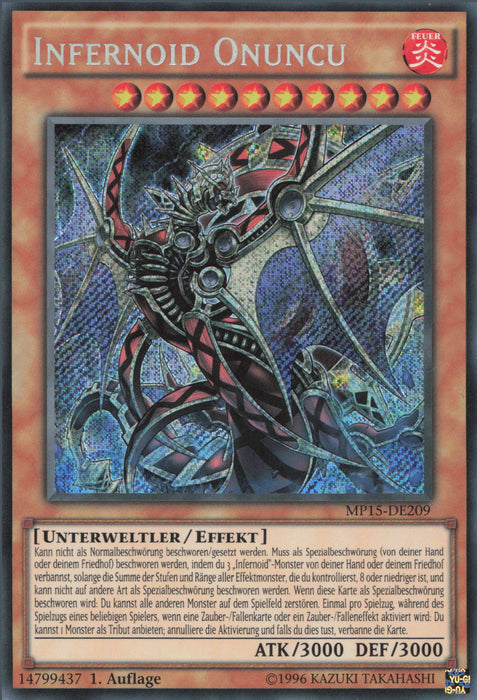 Infernoid Onuncu MP15-DE209 Secret Rare