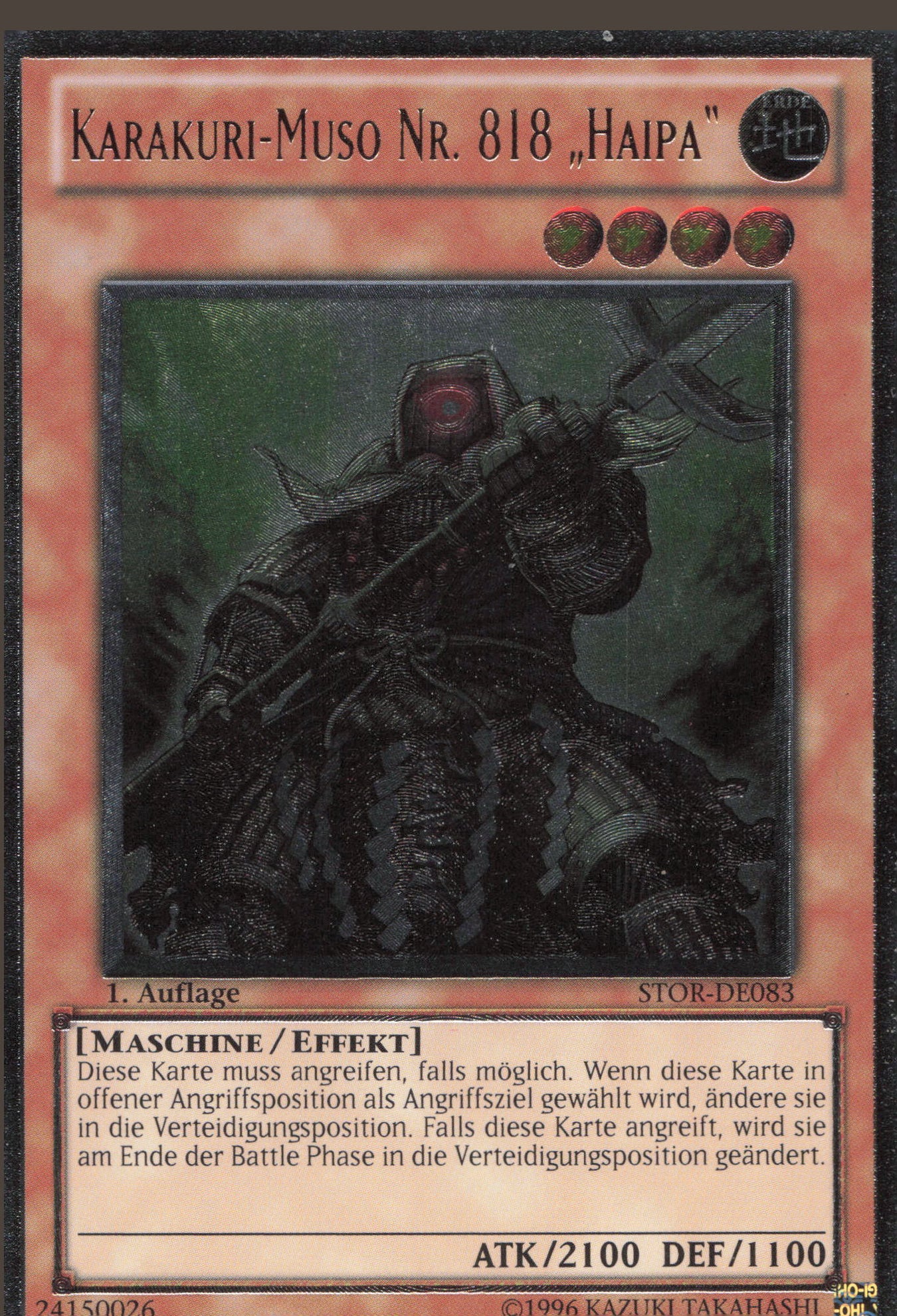 Yu-Gi-Oh! Karakuri-Muso Nr. 818 „Haipa“