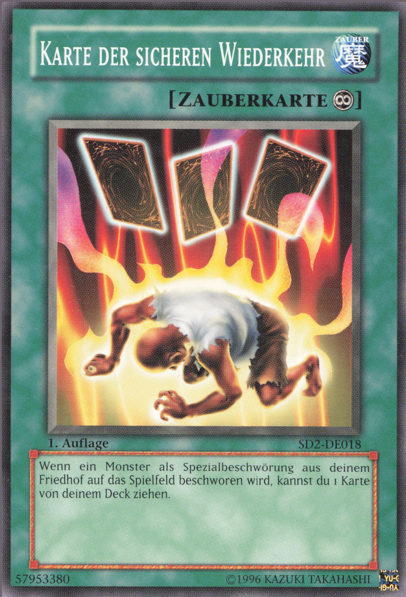 Yu-Gi-Oh! Karte der sicheren Wiederkehr