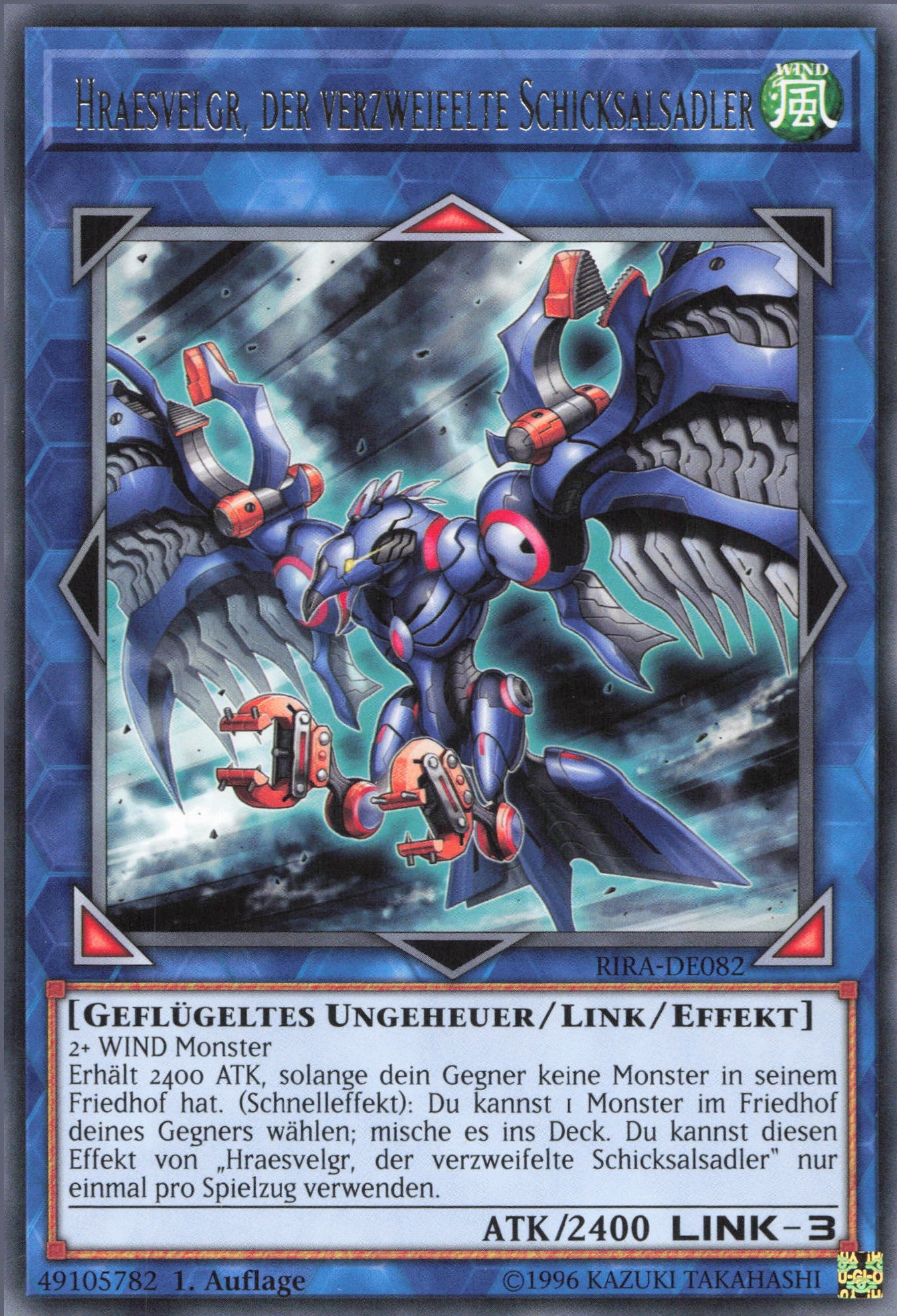 Yu-Gi-Oh! Hraesvelgr, der verzweifelte Schicksalsadler