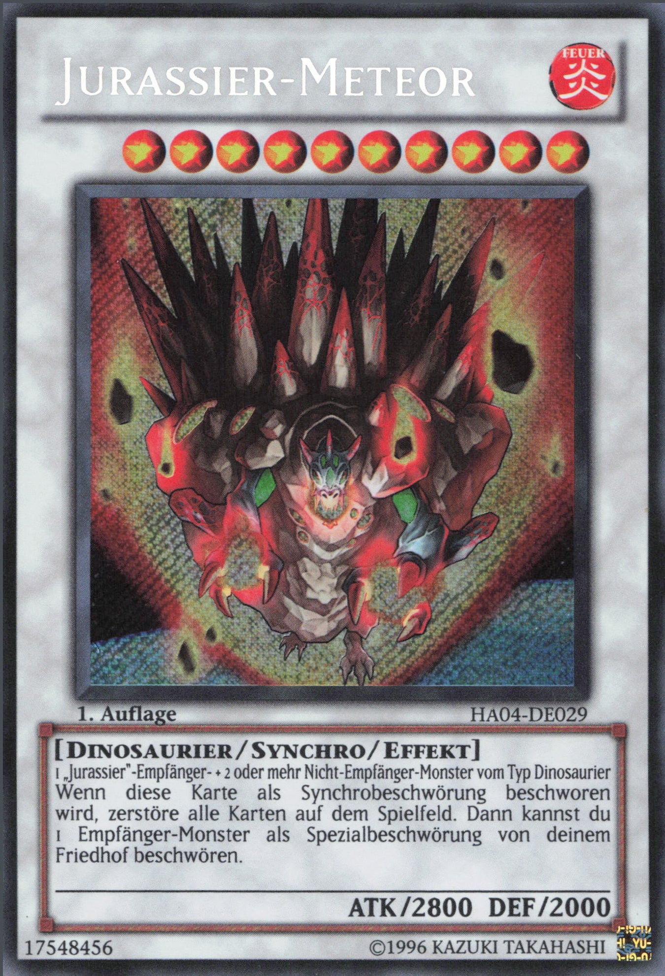 Yu-Gi-Oh! Jurassier-Meteor