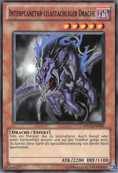 Interplanetar-Lilastachliger Drache ORCS-DE085 Common