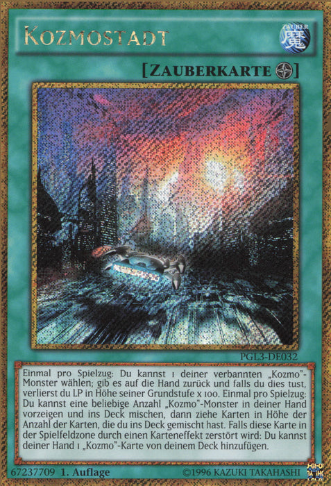 Kozmostadt PGL3-DE032 Gold Secret Rare