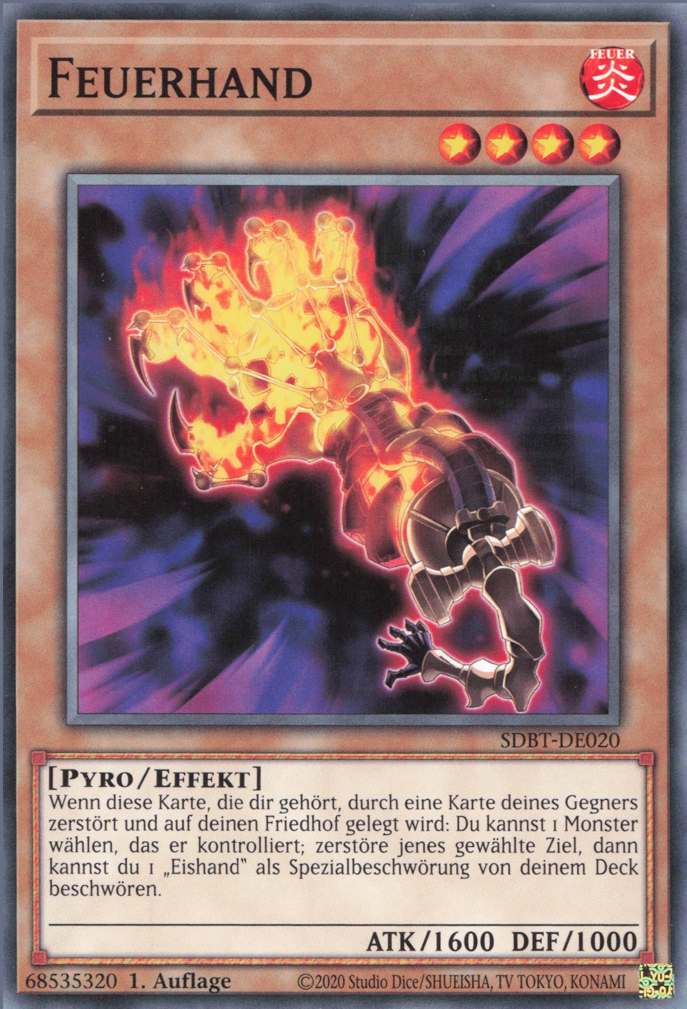 Yu-Gi-Oh! Feuerhand