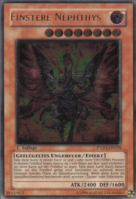 Finstere Nephthys (V.2) PTDN-DE018 Ultimate Rare