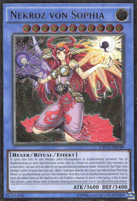 Nekroz von Sophia (V.2) CROS-DE038 Ultimate Rare