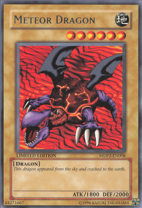 Meteordrache MDP2-DE008 Rare