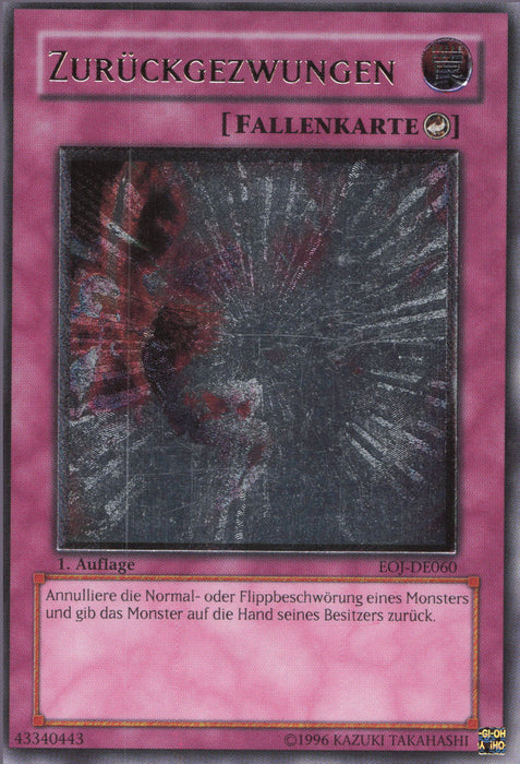 Zurückgezwungen (V.2) EOJ-DE060 Ultimate Rare