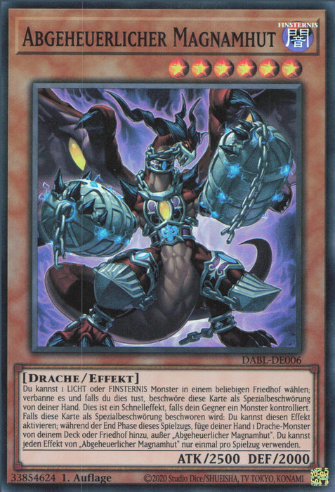 Abgeheuerlicher Magnamhut DABL-DE006 Super Rare