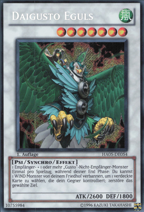 Daigusto Eguls HA05-DE054 Secret Rare