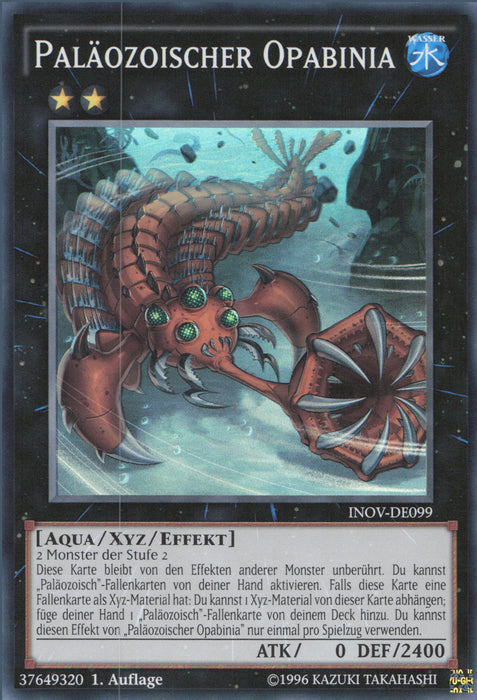 Paläozoischer Opabinia INOV-DE099 Super Rare