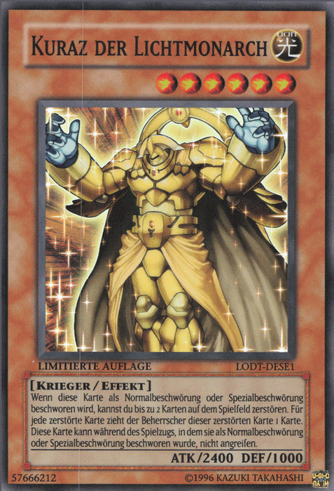 Kuraz der Lichtmonarch LODT-DESE1 Super Rare