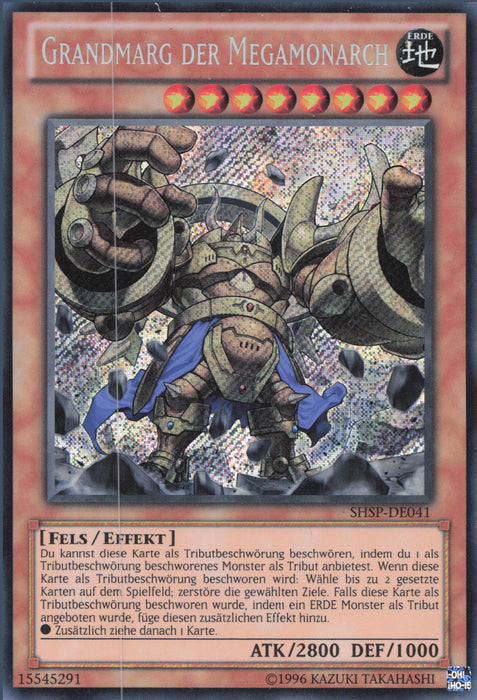 Grandmarg der Megamonarch SHSP-DE041 Secret Rare
