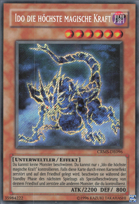 Ido Die höchste magische Kraft CRMS-DE096 Secret Rare