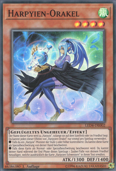 Harpyien-Orakel LED4-DE002 Super Rare