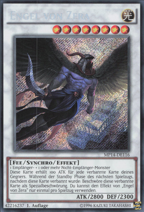 Engel von Zera MP14-DE116 Secret Rare