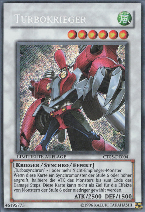 Turbokrieger CT05-DE004 Secret Rare