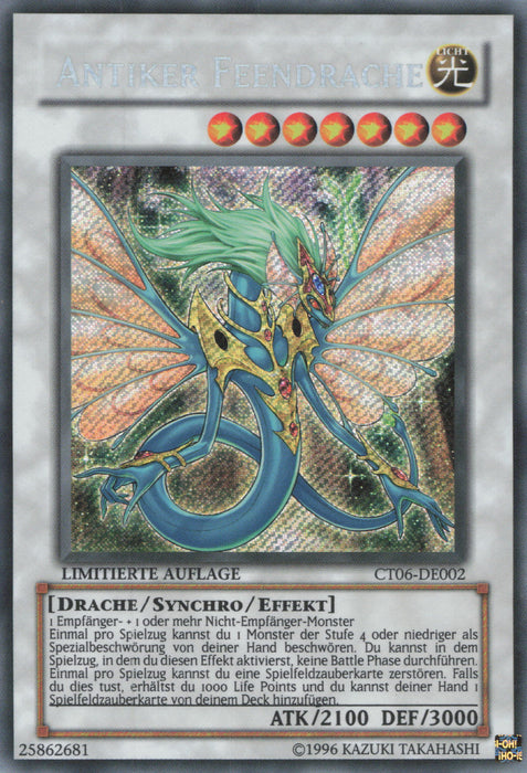 Antiker Feendrache CT06-DE002 Secret Rare