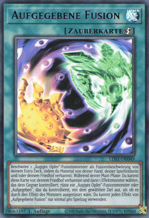 Aufgegebene Fusion (V.3) LDS1-DE049 Ultra Rare