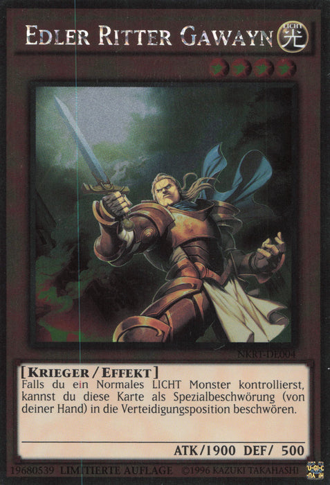 Edler Ritter Gawayn NKRT-DE004 Platinum Rare