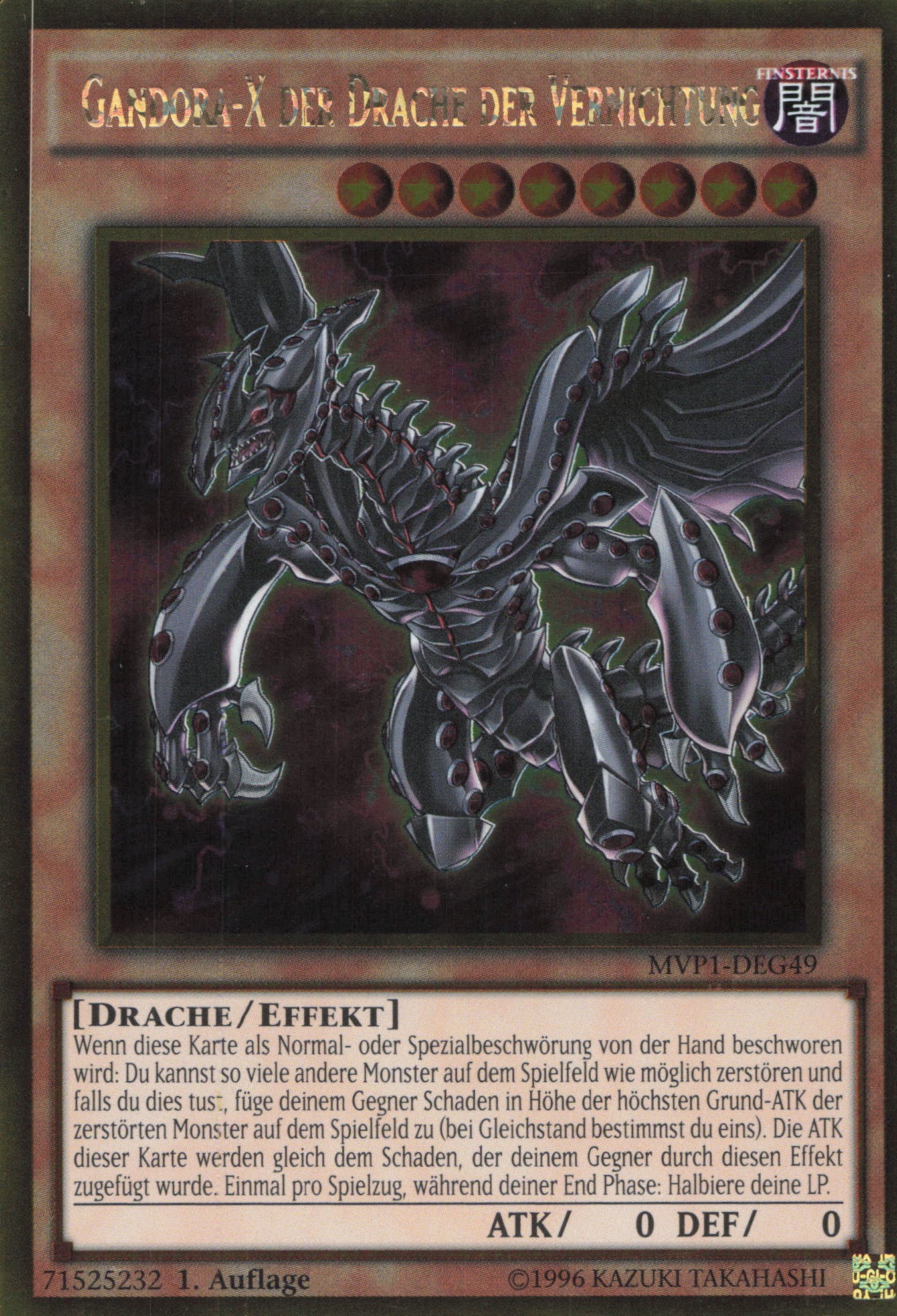 Yu-Gi-Oh! Gandora-X der Drache der Vernichtung (V.2)