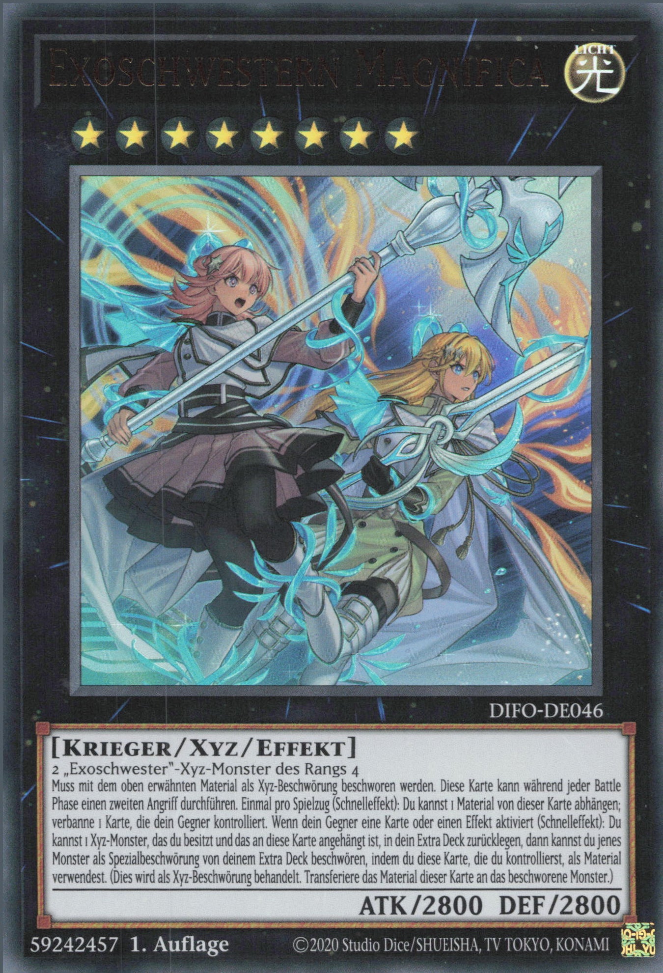 Yu-Gi-Oh! Exoschwestern Magnifica (V.1)