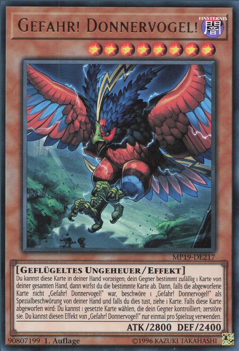 Gefahr! Donnervogel! MP19-DE217 Ultra Rare