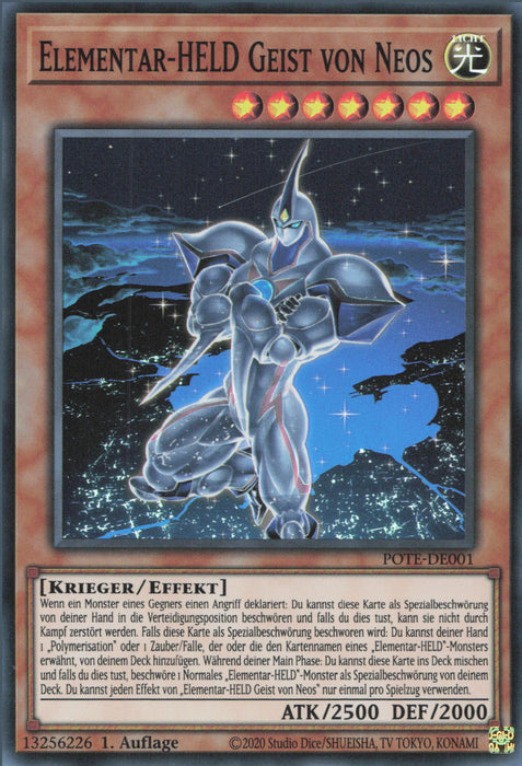 Elementar-HELD Geist von Neos POTE-DE001 Super Rare