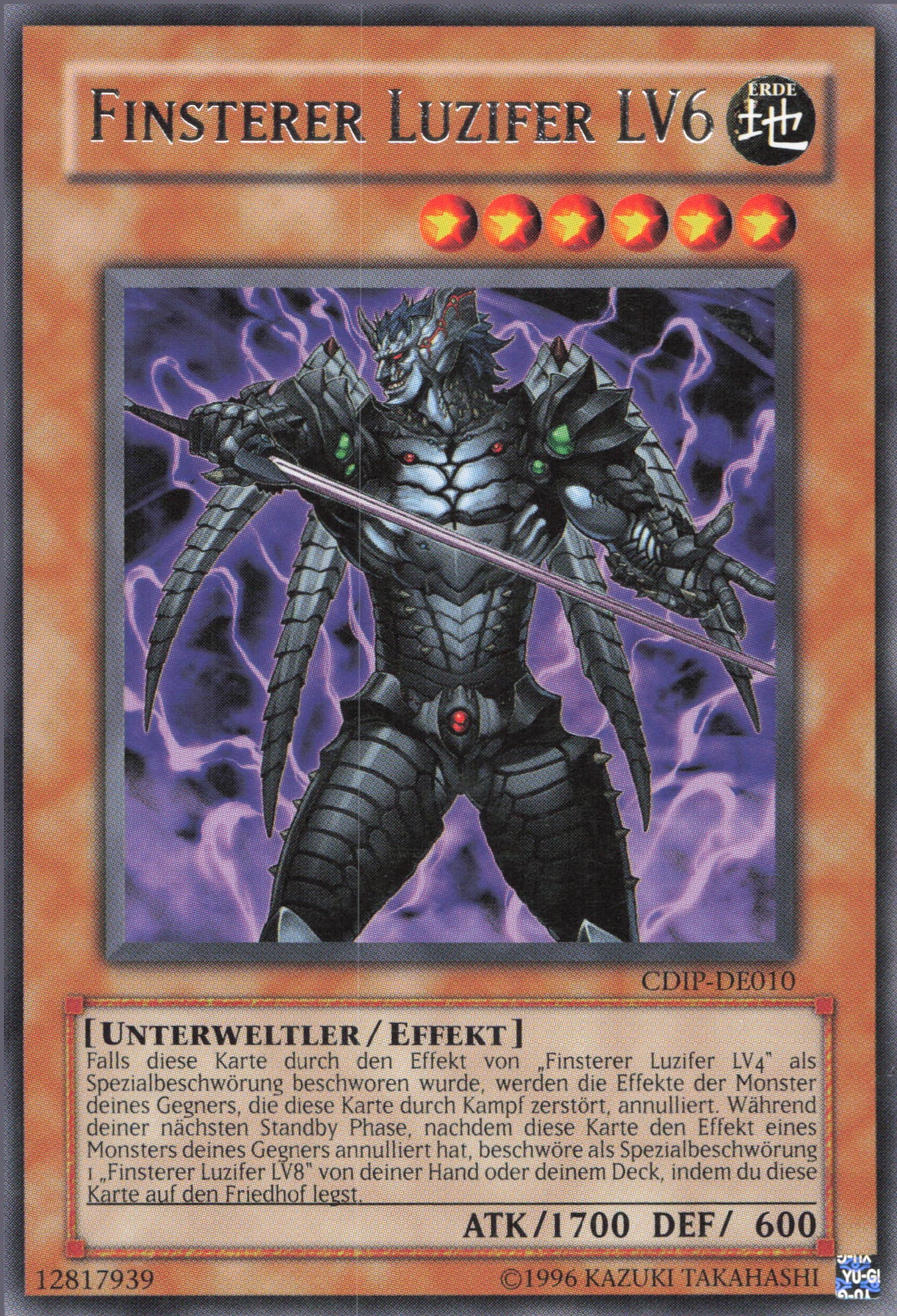 Yu-Gi-Oh! Finsterer Luzifer LV6