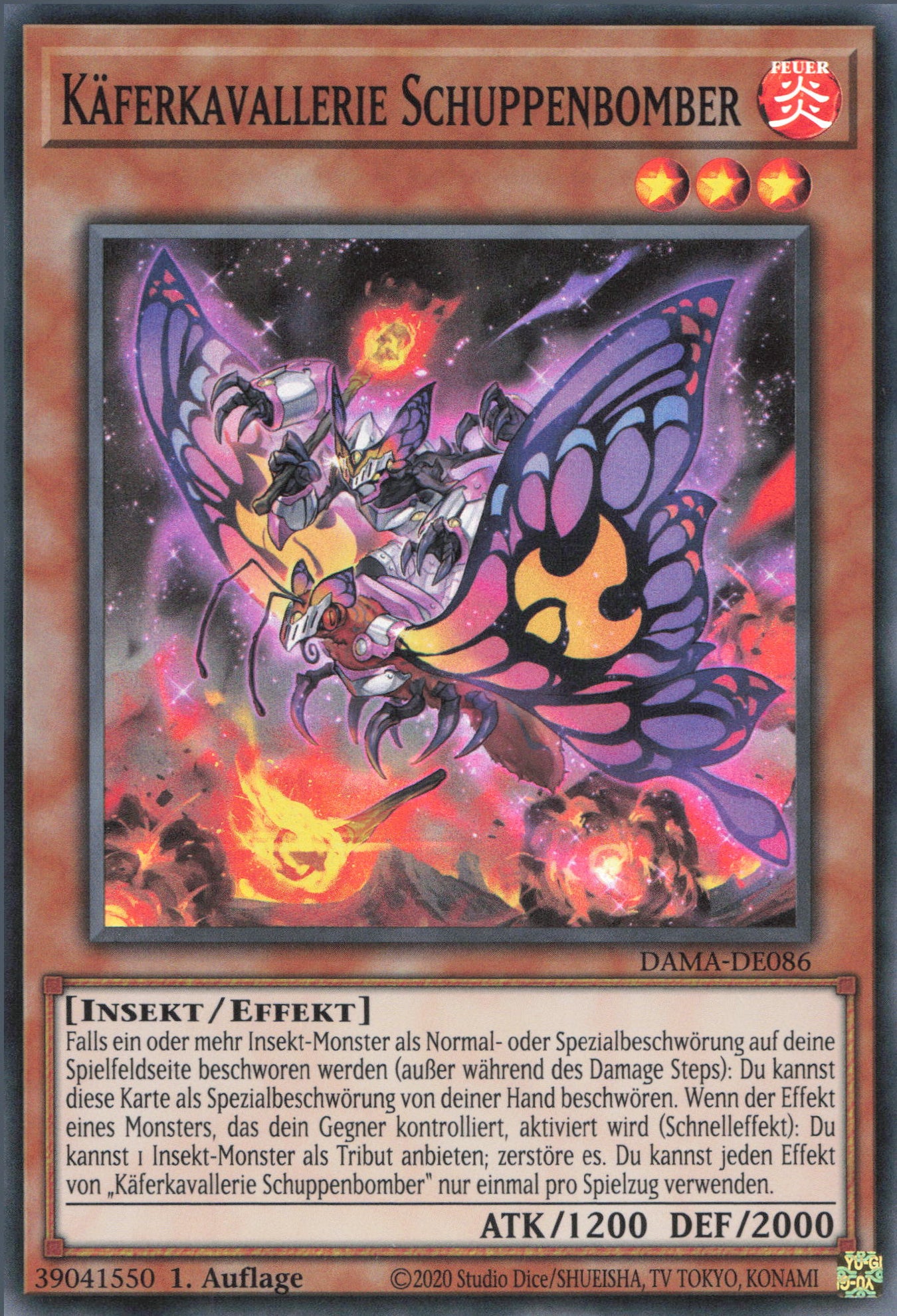 Yu-Gi-Oh! Käferkavallerie Schuppenbomber