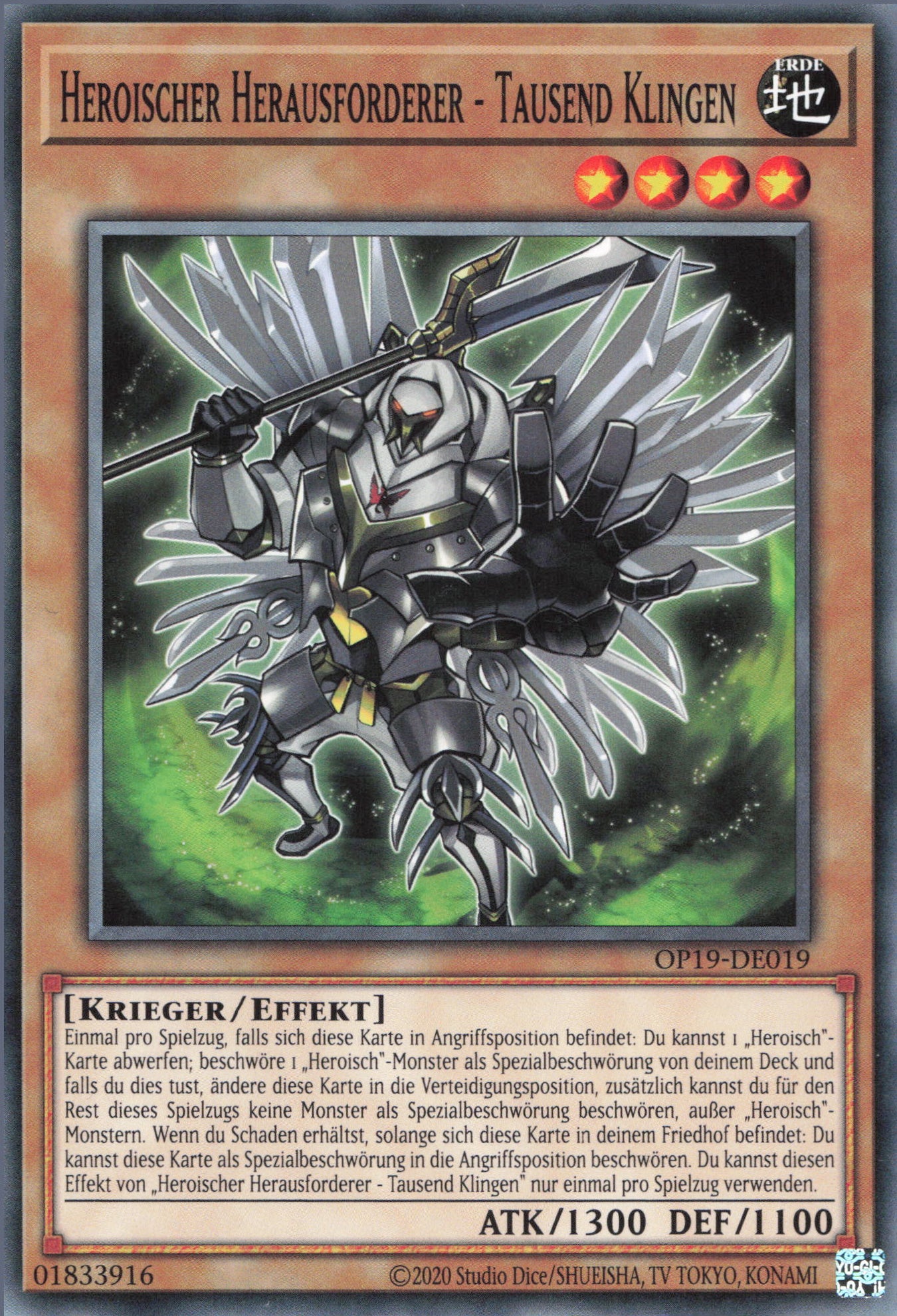 Yu-Gi-Oh! Heroischer Herausforderer - Tausend Klingen