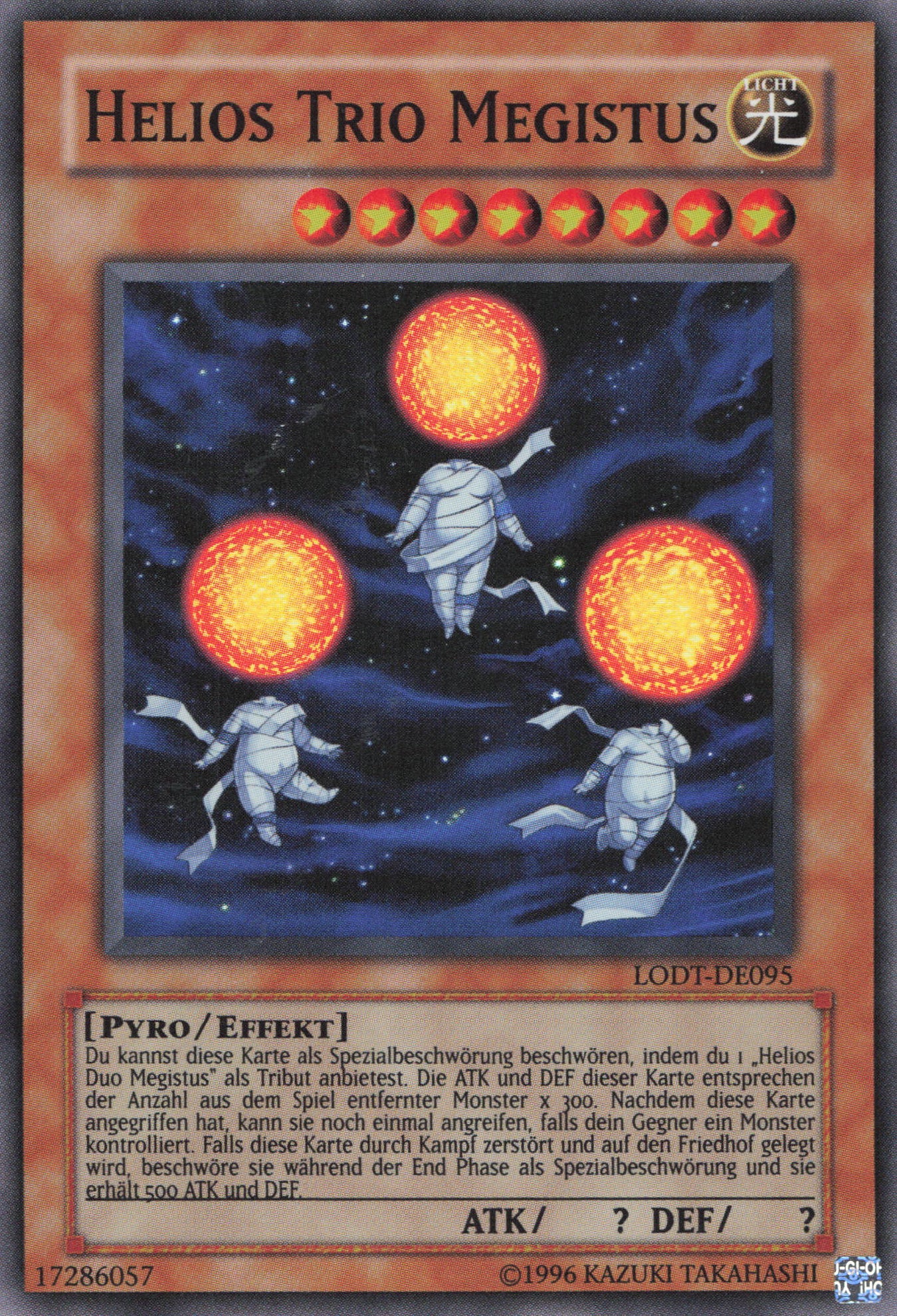 Yu-Gi-Oh! Helios Trio Megistus