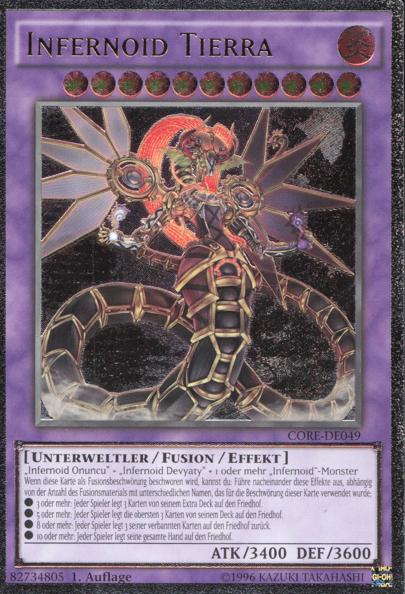 Yu-Gi-Oh! Infernoid Tierra (V.2)