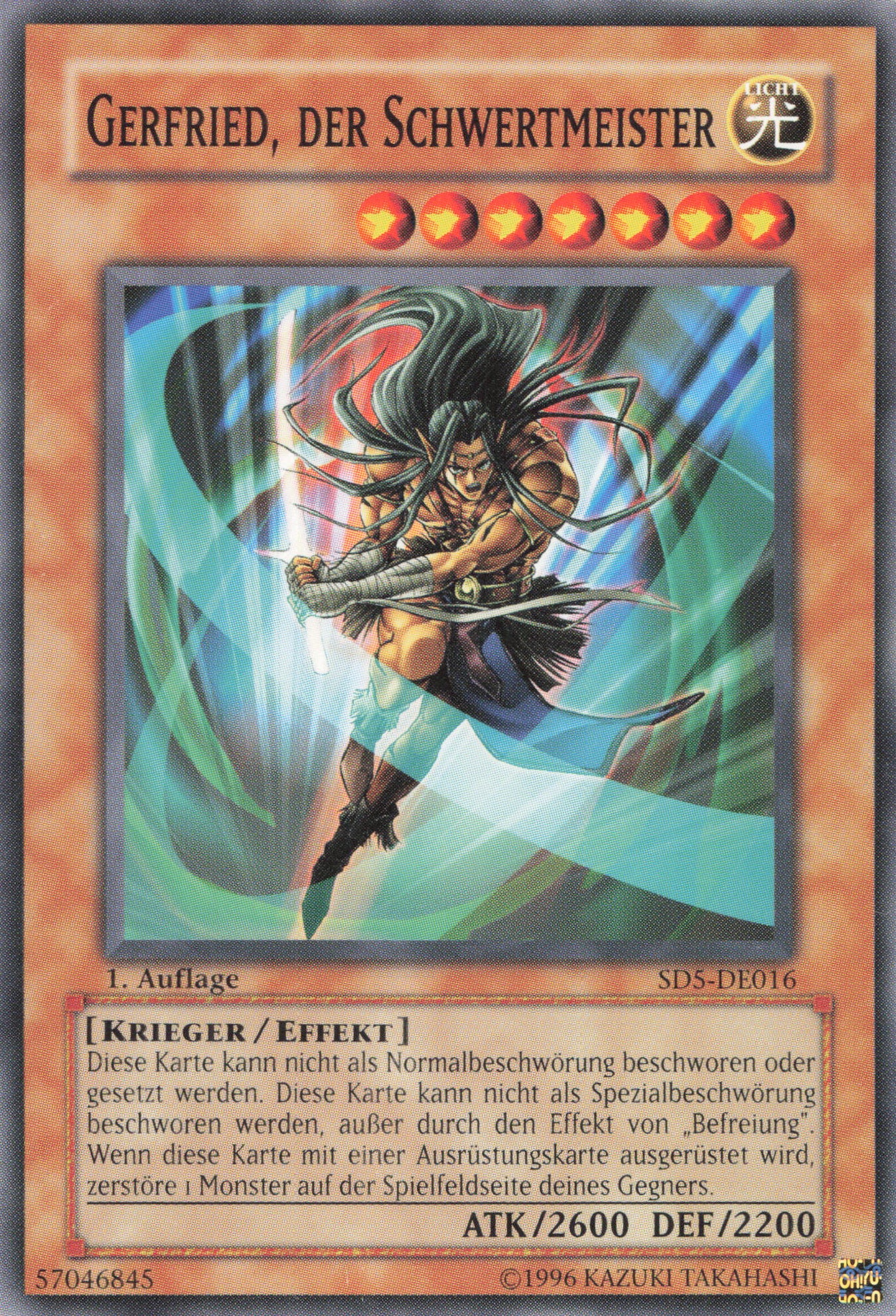 Yu-Gi-Oh! Gerfried, der Schwertmeister