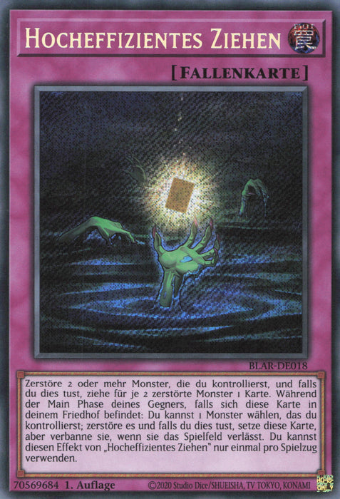 Hocheffizientes Ziehen BLAR-DE018 Secret Rare