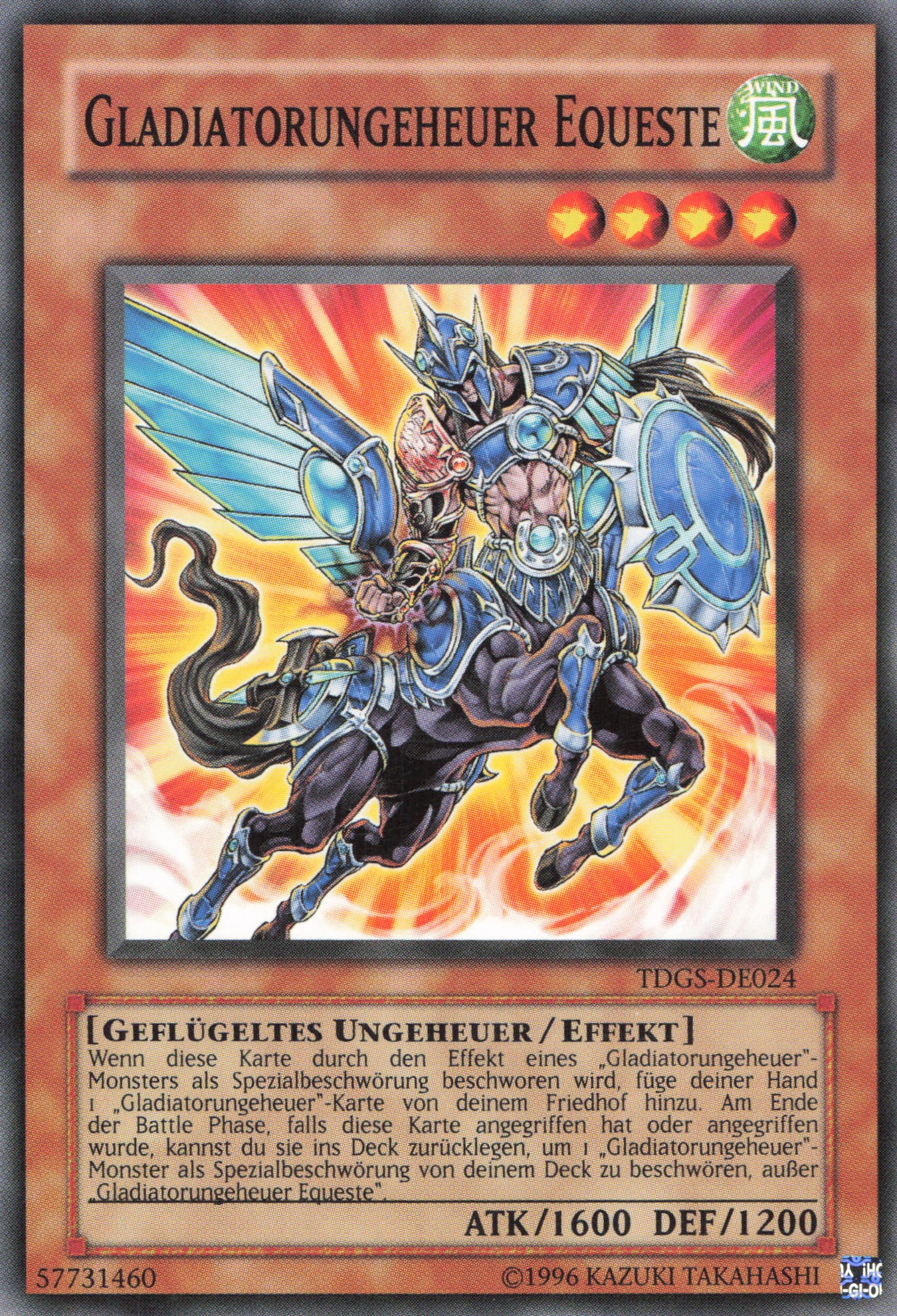 Yu-Gi-Oh! Gladiatorungeheuer Equeste