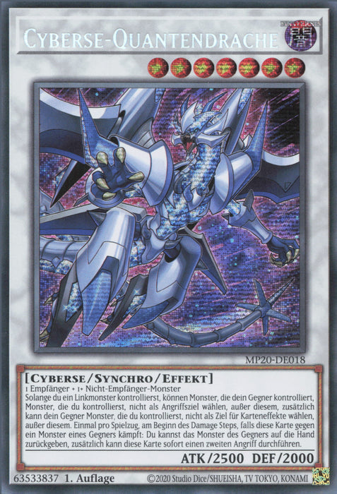 Cyberse-Quantendrache MP20-DE018 Secret Rare