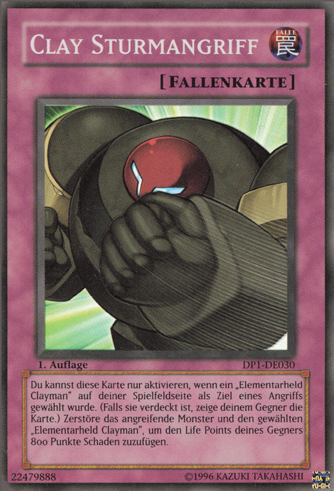 Clay Sturmangriff DP1-DE030 Super Rare