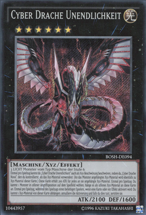 Cyber Drache Unendlichkeit BOSH-DE094 Secret Rare