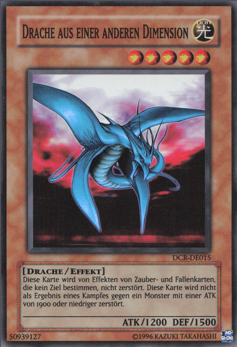 Drache aus einer anderen Dimension (V.1) DCR-DE015 Super Rare