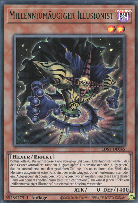 Millenniumäugiger Illusionist (V.2) LDS1-DE045 Ultra Rare